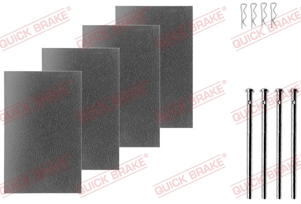 Accessory Kit, disc brake pad